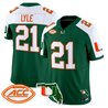 Men's Miami Hurricanes 2026 Florida Patch Vapor Limited Jersey - All Stitched