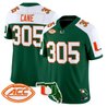 Men's Miami Hurricanes 2026 Florida Patch Vapor Limited Jersey - All Stitched