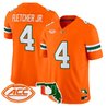 Men's Miami Hurricanes 2026 Florida Patch Vapor Limited Jersey - All Stitched