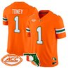 Men's Miami Hurricanes 2026 Florida Patch Vapor Limited Jersey - All Stitched