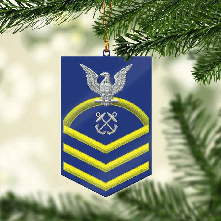 Coast Guard Veteran Personalized Ornament