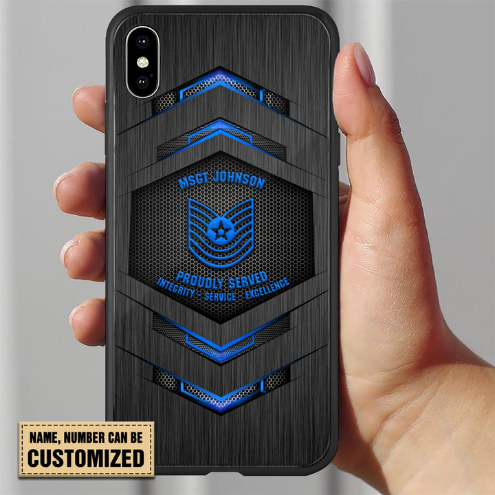 Air Force Veteran Personalized Phone Case 03 (prior to 1991)