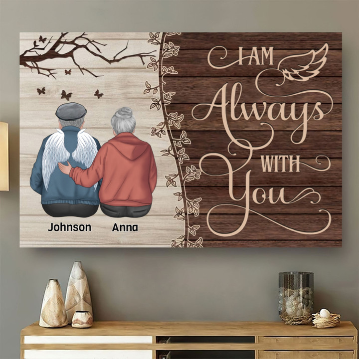 I Am Always With You - Personalized Custom Canvas