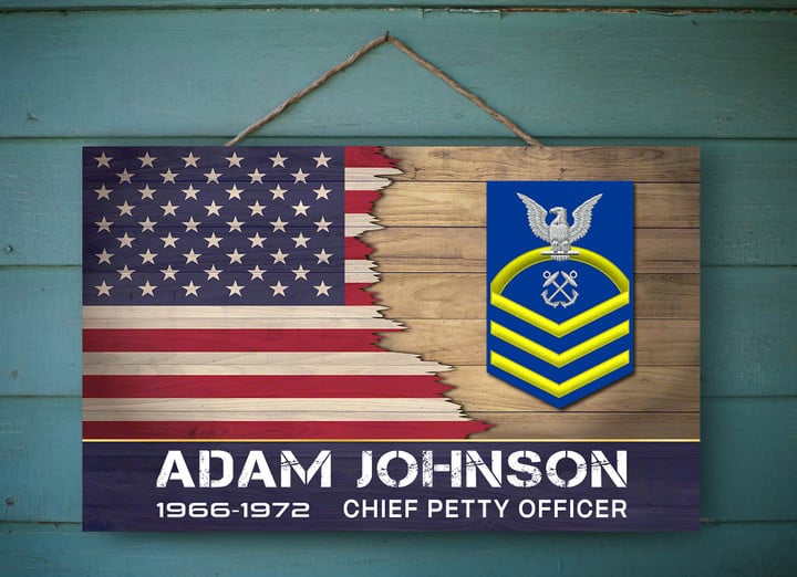 CG Veteran - Personalized Pallet Sign