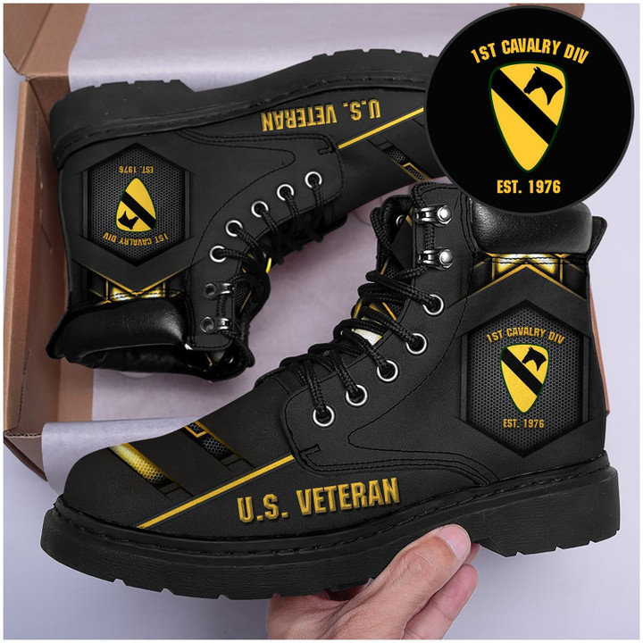 Division Of Veteran - Personalized Classic Boots