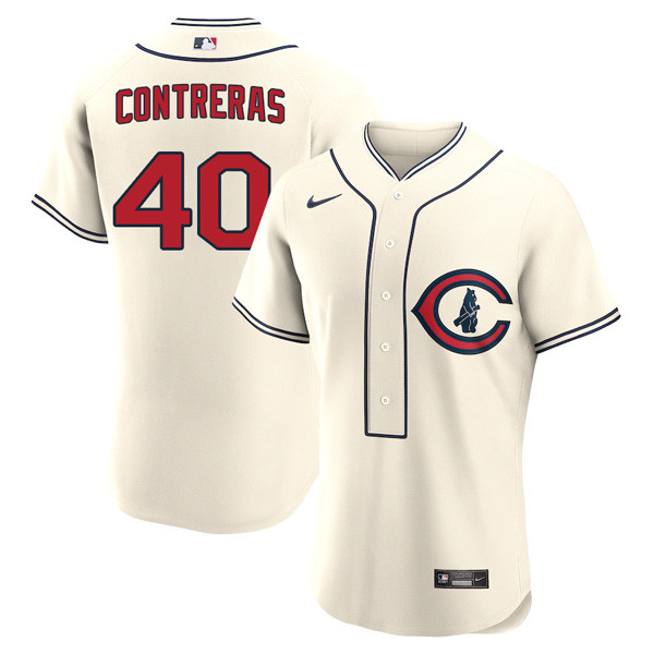 Men’s Willson Contreras Chicago Cubs Field Of Dreams Jersey - All Stitched