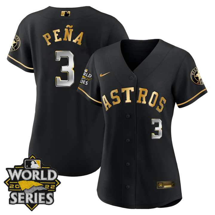 Women's Houston Astros 2022 World Series Player Jersey - All Stitched