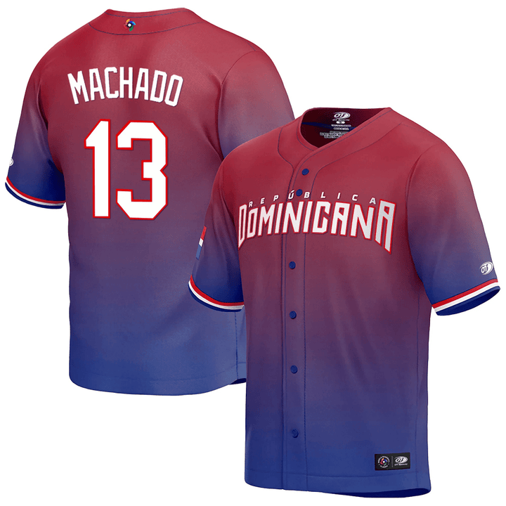 Men’s Dominican Republic 2023 World Baseball Classic Jersey - All Stitched