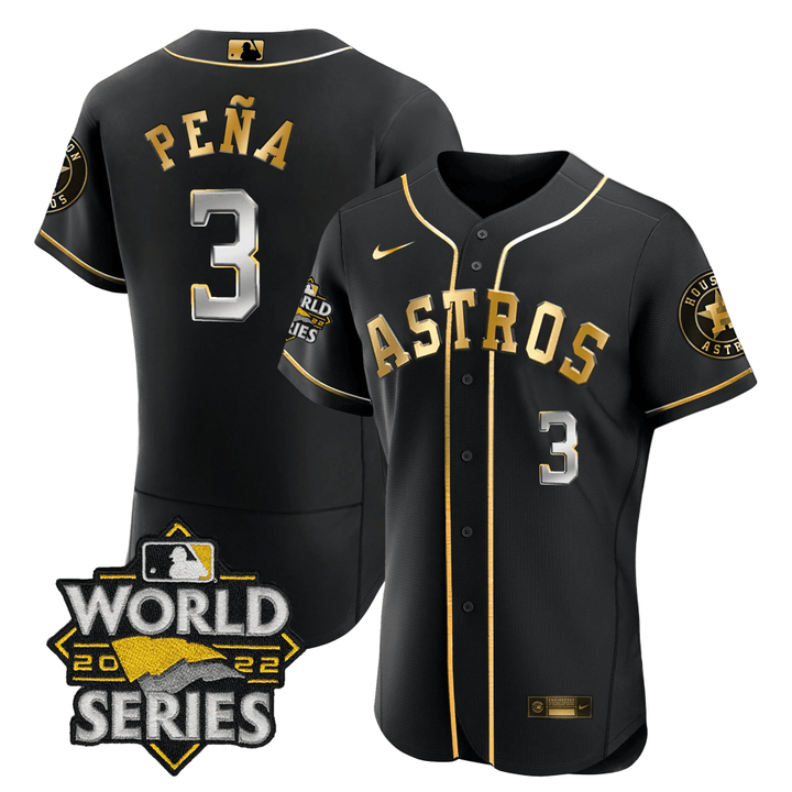 Men's Houston Astros 2022 World Series Player Jersey - All Stitched
