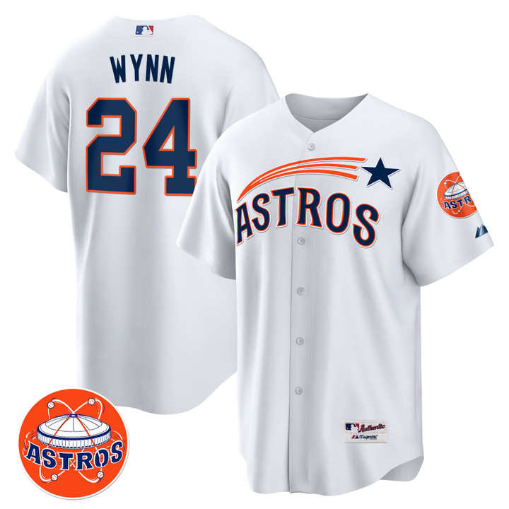 Jimmy Wynn Houston Astros White Jersey - All Stitched