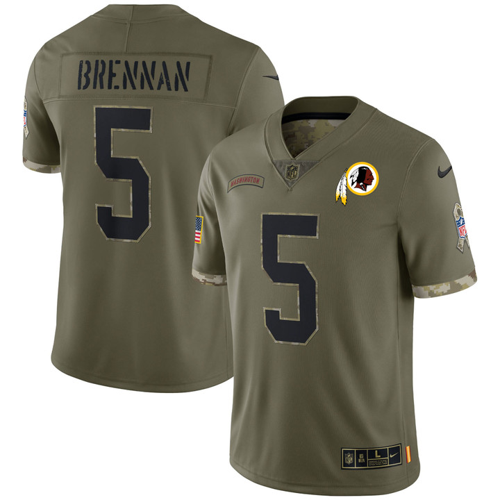 Colt Brennan Washington Redskins Salute To Service Jersey - All Stitched