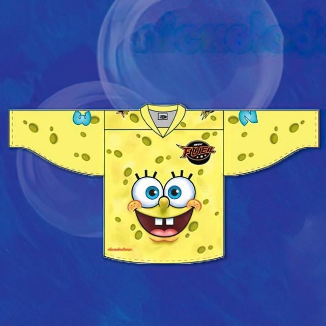 SpongeBob Yellow Custom Jersey - All Printed