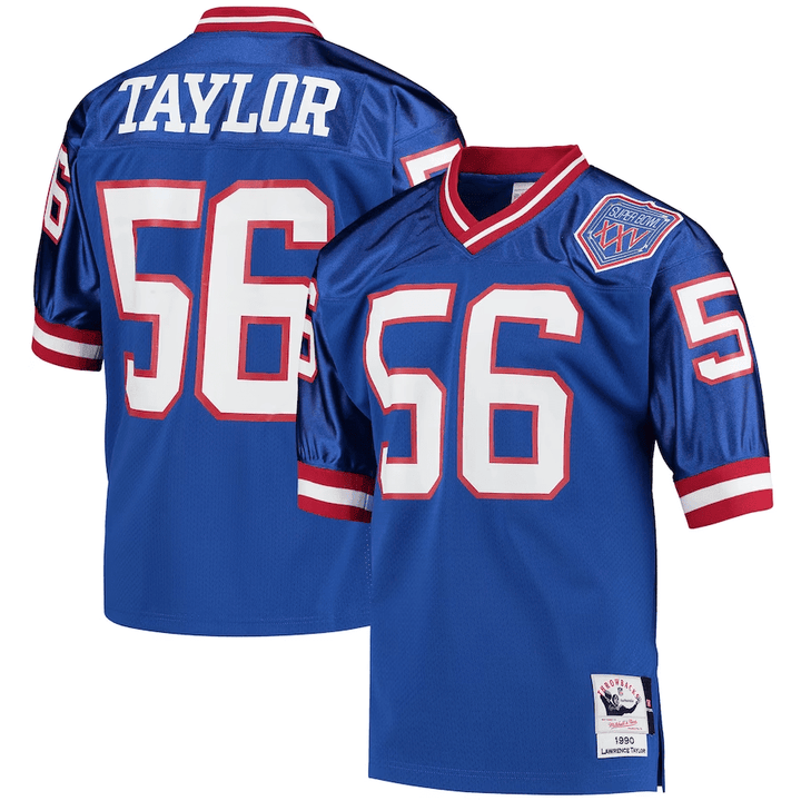 Lawrence Taylor New York Giants Super Bowl Jersey - All Stitched