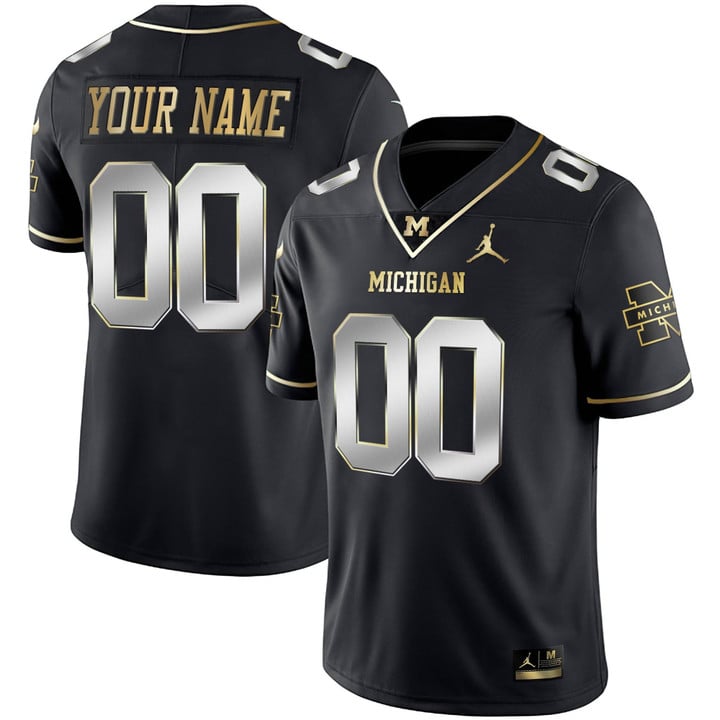 Wolverines Custom Name & Number Jersey - All Stitched