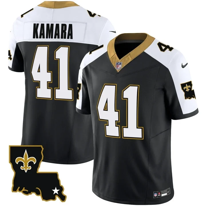 Alvin Kamara New Orleans Saints Legacy Jersey - All Stitched