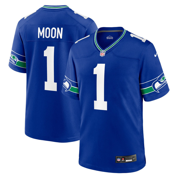 Warren Moon Seattle Seahawks Throwback Jersey – All Stitched