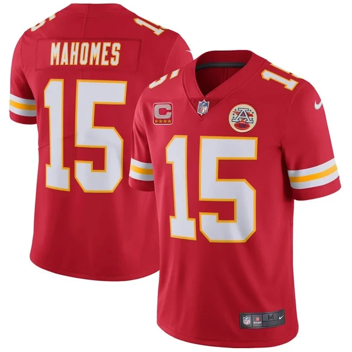 Patrick Mahomes Kansas City Chiefs Red Jersey - All Stitched