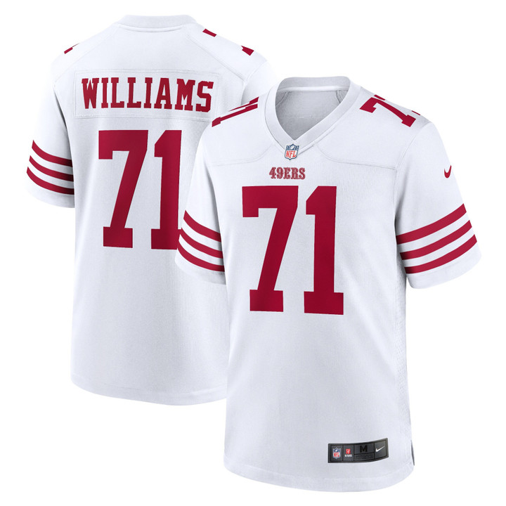 Trent Williams San Francisco 49ers White Jersey - All Stitched