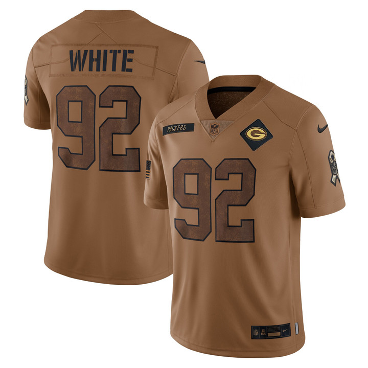 Reggie White Green Bay Packers 2023 Salute To Service Limited Jersey - All Stitched