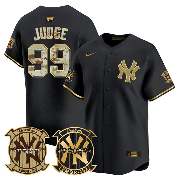 Men's New York Yankees Desert USMC Alternate Vapor Premier Limited Jersey - All Stitched