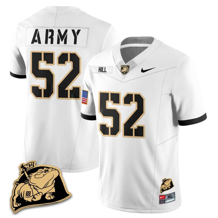 Men’s Army West Point Football Special Stitched Jersey - Rocky The Bulldog