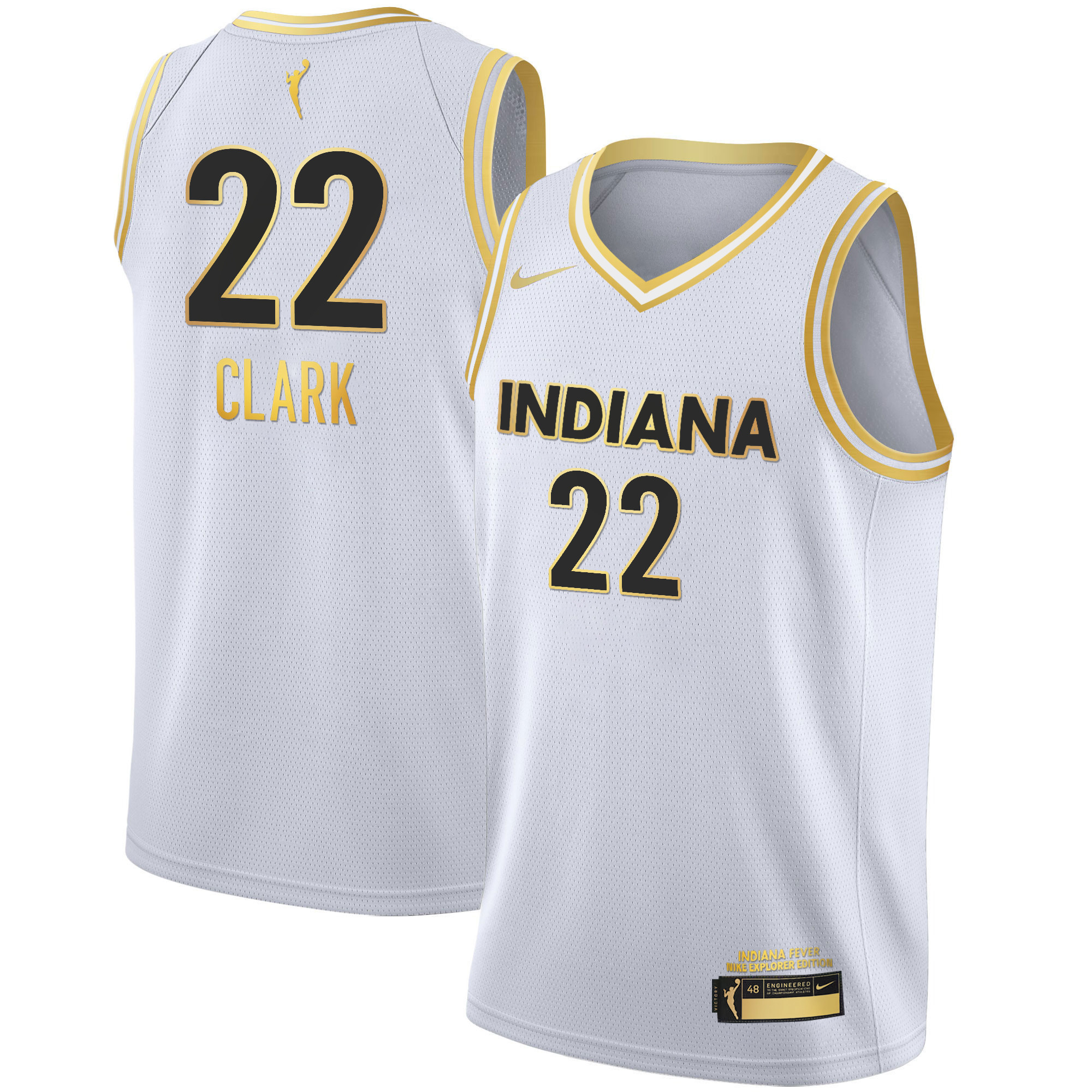 thumbnail image 2 of Nike Caitlin Clark Indiana Fever Stitched Navy Victory Jersey - Unisex S-3XL 2 of 3
