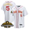 Men Boston Red Sox World Series Champion 2018 Gold Jersey - All Stitched