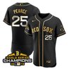 Men Boston Red Sox World Series Champion 2018 Gold Jersey - All Stitched