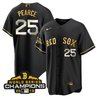 Men Boston Red Sox World Series Champion 2018 Gold Jersey - All Stitched