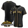 Men Boston Red Sox World Series Champion 2018 Gold Jersey - All Stitched