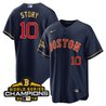 Men Boston Red Sox World Series Champion 2018 Gold Jersey - All Stitched
