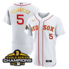 Men Boston Red Sox World Series Champion 2018 Gold Jersey - All Stitched