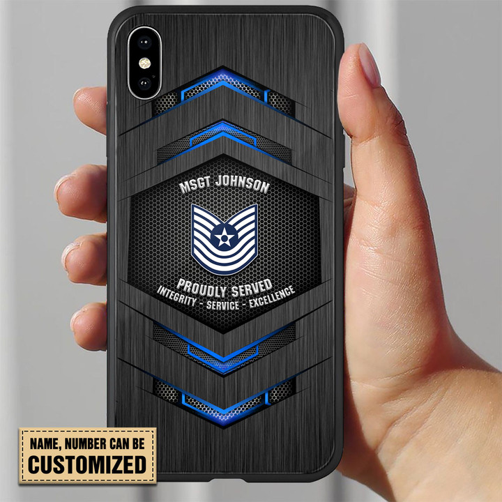 Air Force Veteran Personalized Phone Case 02 (prior to 1991)