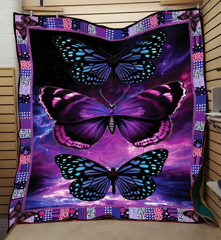 Butterfly Quilt Blanket 02