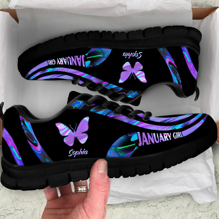 Personalized Butterfly Sneakers