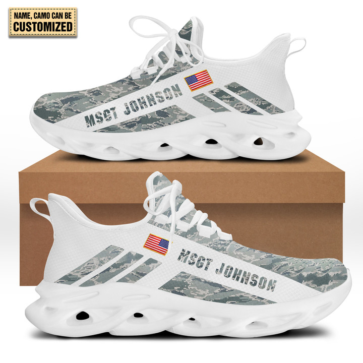 AF Veteran - Personalized Camo Shoes