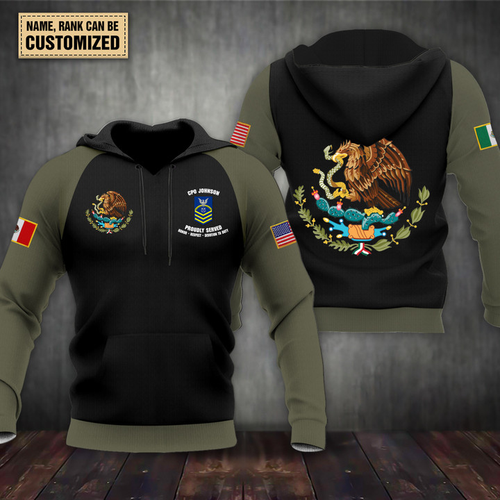 CG Veteran - Personalized All Over Print Hoodie MX 01