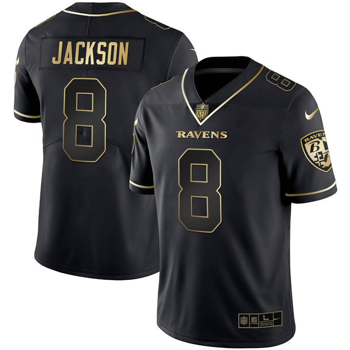 Men's Lamar Jackson Baltimore Ravens Jersey - All Stitched