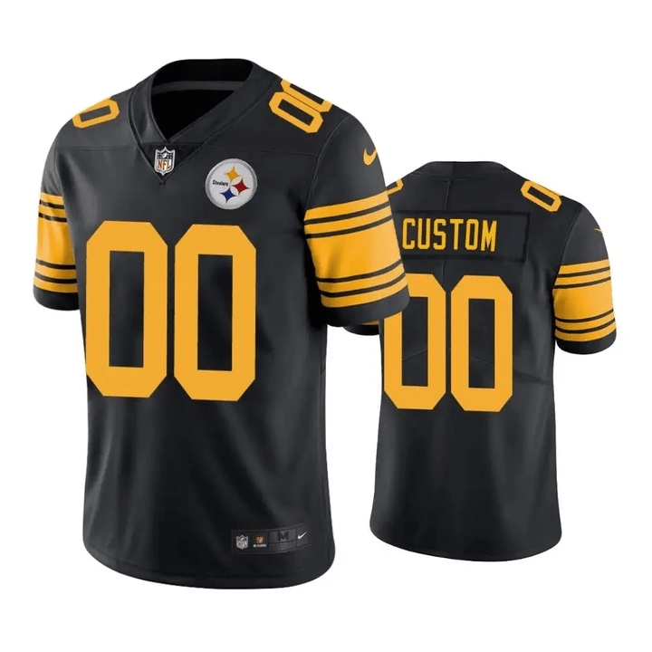 Steelers Game White and Game Back Custom Name and Number - All Stitched