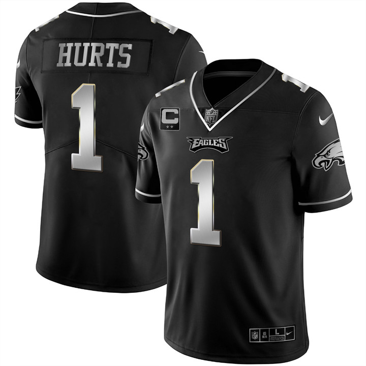 Men's Eagles Black Silver Limited - All Stitched