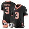 Men's Georgia Bulldogs The Big Peach Vapor Limited Jersey - All Stitched