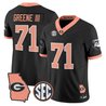 Men's Georgia Bulldogs The Big Peach Vapor Limited Jersey - All Stitched