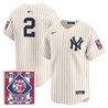 New York Yankees 2026 Field of Dreams Vapor Premier Limited Jersey - No Name on Back - All Stitched