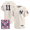 New York Yankees 2026 Field of Dreams Vapor Premier Limited Jersey - No Name on Back - All Stitched