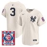 New York Yankees 2026 Field of Dreams Vapor Premier Limited Jersey - No Name on Back - All Stitched