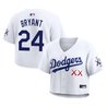 Women's Los Angeles Dodgers x KAWS Cropped Baseball Jersey - All Stitched