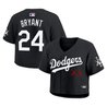 Women's Los Angeles Dodgers x KAWS Cropped Baseball Jersey - All Stitched