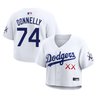 Women's Los Angeles Dodgers x KAWS Cropped Baseball Jersey - All Stitched