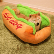 Hot Dog Bed  - Boxed Colors -