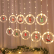LED Christmas Lights Twinkle String Warm White Waterproof Lights Indoor Outdoor Christmas Decorations